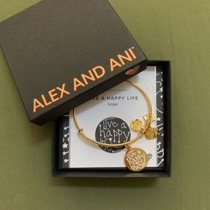 Alex and Ani Live a Happy Life Charity Bracelet